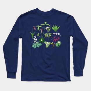 Ephemeral Flowers Long Sleeve T-Shirt